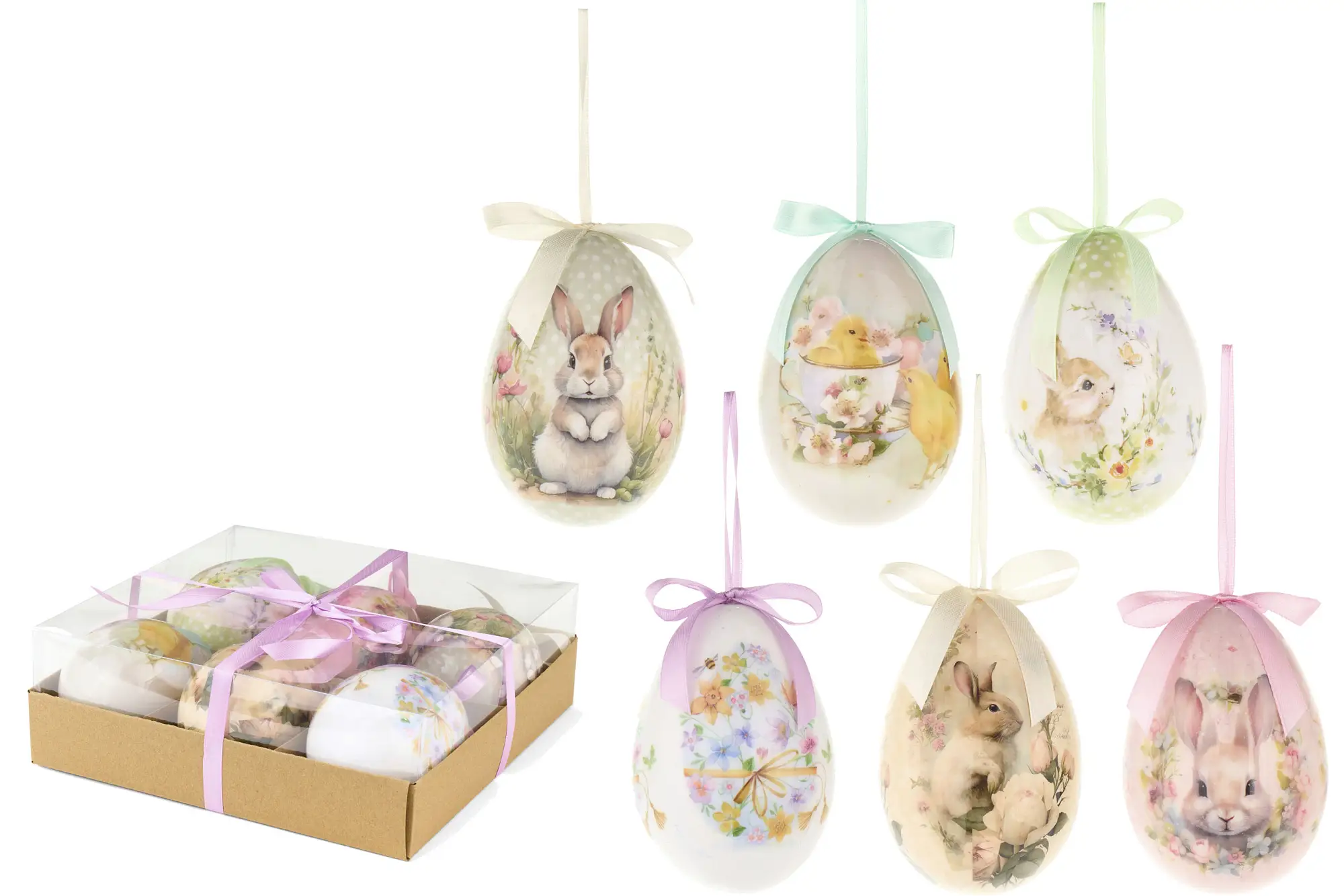 Caixa 6 ovos da Páscoa