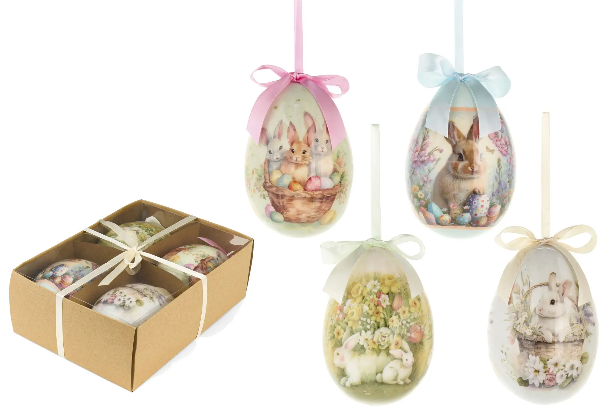 Caixa com 4 Ovos de Páscoa  - Pepen